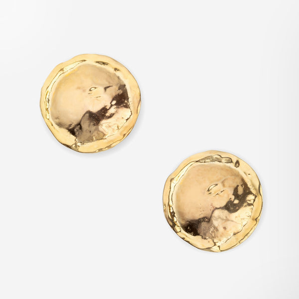 'Goldie' Gold Plated Large Earrings